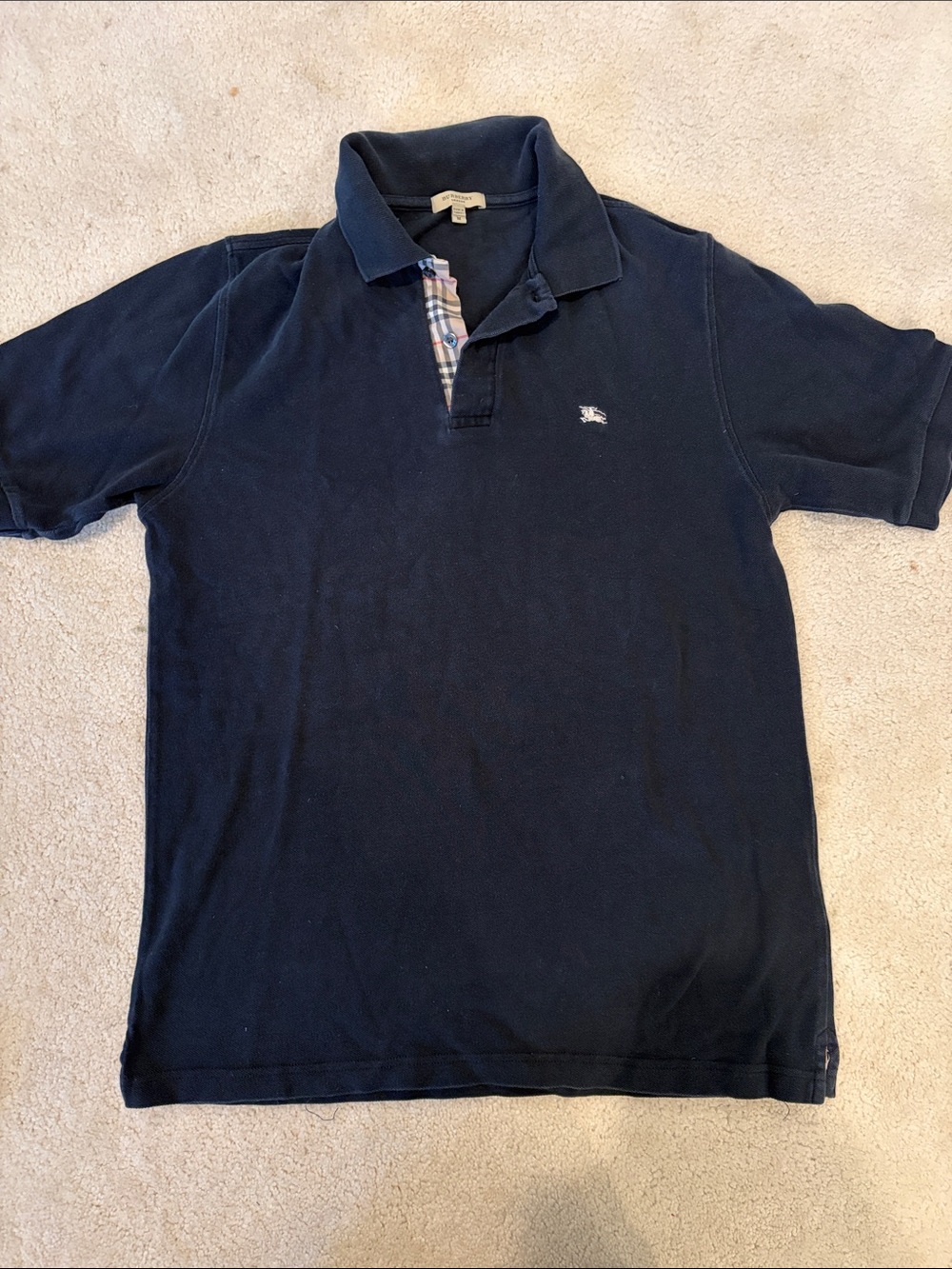 Burberry men’s Classic Polo Shirt  size medium